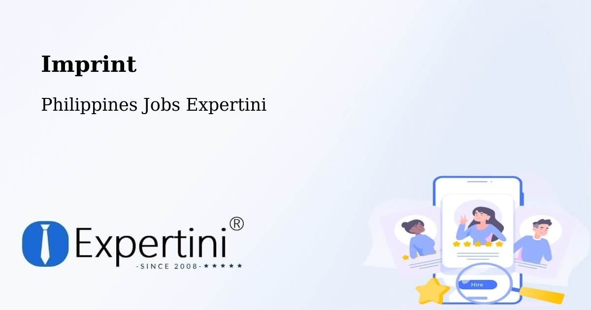 Imprint – General Trias - Philippines Jobs Expertini
