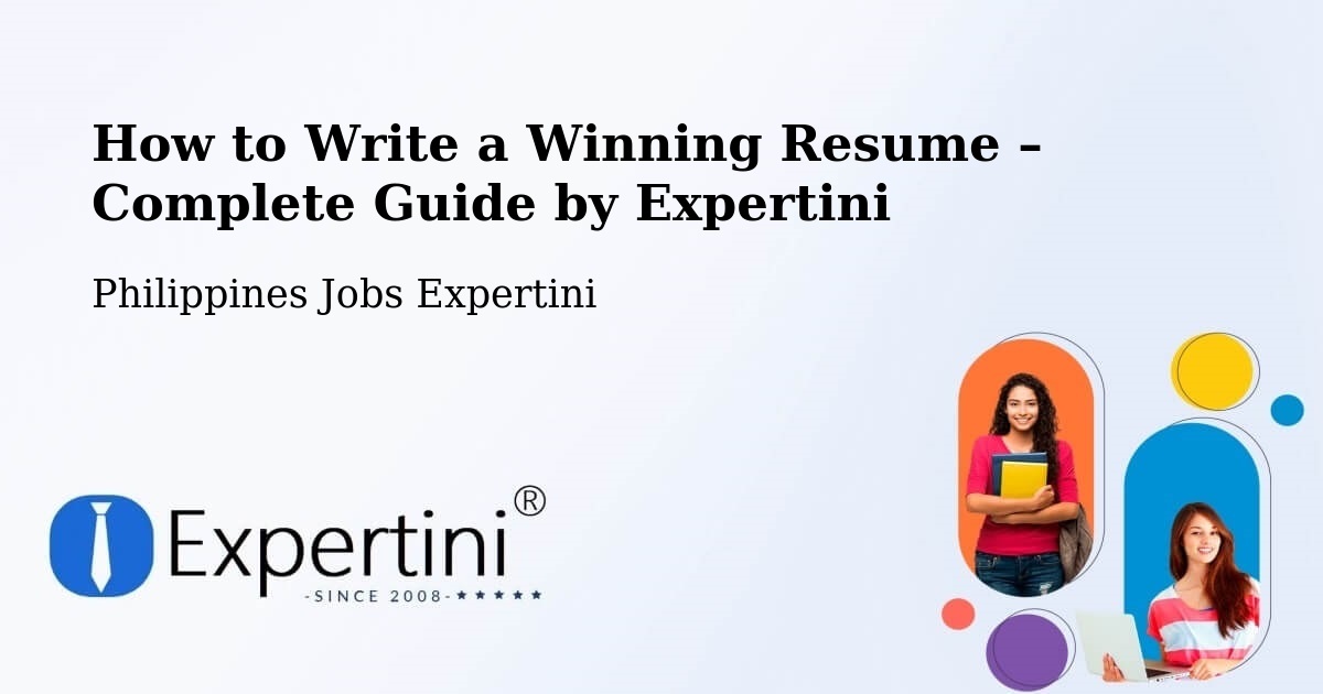 Resume Writing Guide for Job Seekers – General Trias - General Trias, Philippines Jobs Expertini